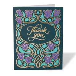 The Met Store Gilded Book Covers Thank-You Cards
