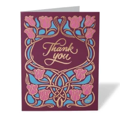 The Met Store Gilded Book Covers Thank-You Cards