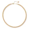 The Met Store Golden Disc Necklace