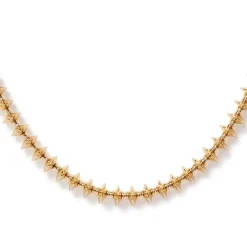 The Met Store Golden Disc Necklace