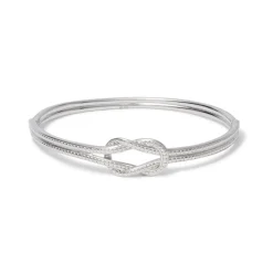 The Met Store Herakles Knot Hinged Bangle