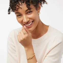 The Met Store Herakles Knot Hoop Earrings