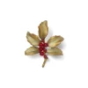 The Met Store Holly Berry Jade Brooch