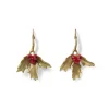 The Met Store Holly Berry Jade Drop Earrings