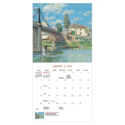 The Met Store Impressionism and Post-Impressionism Mini Wall Calendar 2025