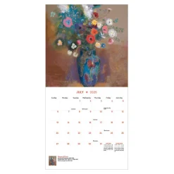 The Met Store Impressionism and Post-Impressionism Mini Wall Calendar 2025