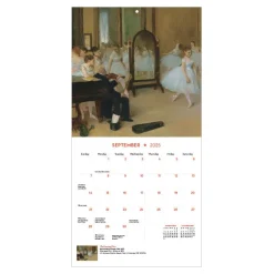 The Met Store Impressionism and Post-Impressionism Mini Wall Calendar 2025