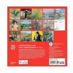 The Met Store Impressionism and Post-Impressionism Mini Wall Calendar 2025
