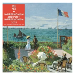 The Met Store Impressionism and Post-Impressionism Wall Calendar 2025