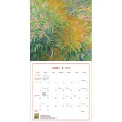 The Met Store Impressionism and Post-Impressionism Wall Calendar 2025