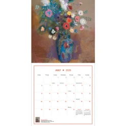 The Met Store Impressionism and Post-Impressionism Wall Calendar 2025