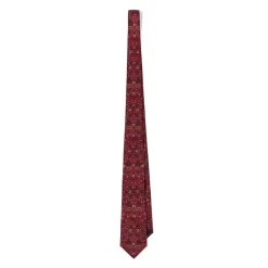 The Met Store Indian Millefleurs Silk Necktie