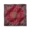 The Met Store Iranian Vase Carpet Silk Pocket Square