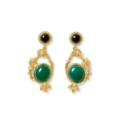 The Met Store Japanese Imari Statement Drop Earrings