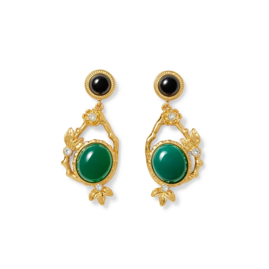 The Met Store Japanese Imari Statement Drop Earrings