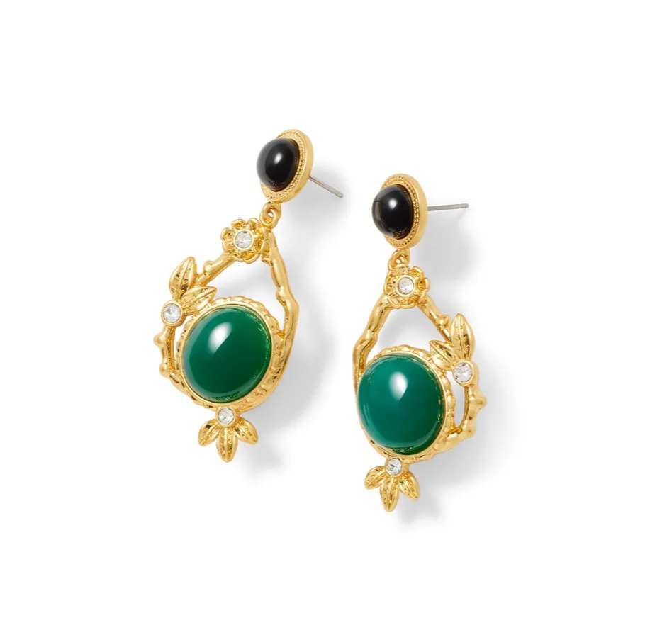 The Met Store Japanese Imari Statement Drop Earrings