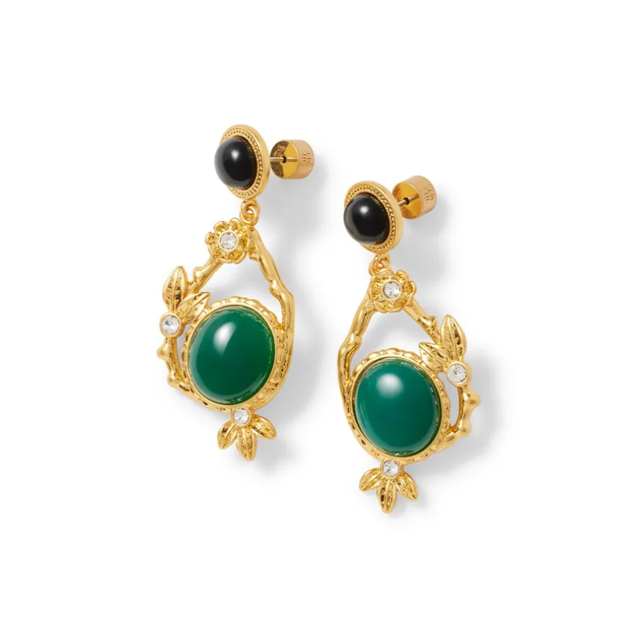 The Met Store Japanese Imari Statement Drop Earrings