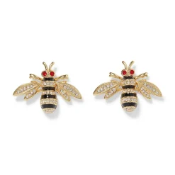 The Met Store Jeweled Bee Stud Earrings