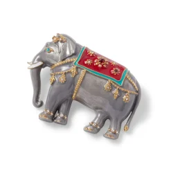 The Met Store King Elephant Brooch