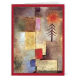 The Met Store Klee: Little Painting with Pine Tree Holiday Cards