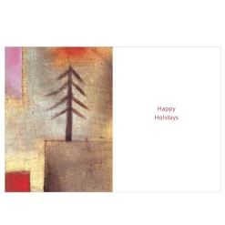 The Met Store Klee: Little Painting with Pine Tree Holiday Cards