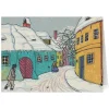 The Met Store Krenek: Houses in the Snow Holiday Cards