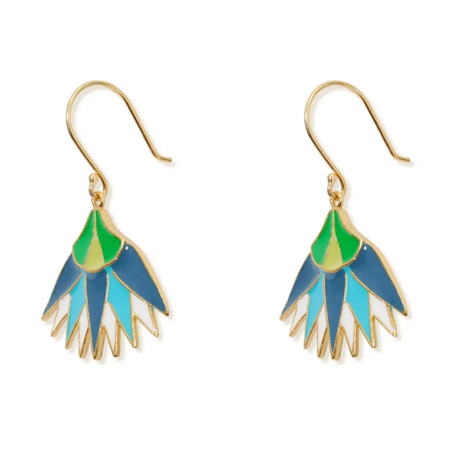 The Met Store Lotus Blossom Drop Earrings