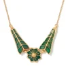 The Met Store Lotus Pagoda Plique-à-Jour Pendant Necklace