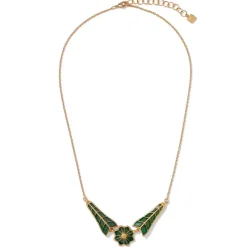The Met Store Lotus Pagoda Plique-à-Jour Pendant Necklace