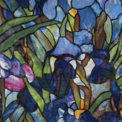The Met Store Louis C. Tiffany Irises Oblong Silk Scarf