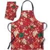 The Met Store Lyon Floral Apron and Tea Towel Set