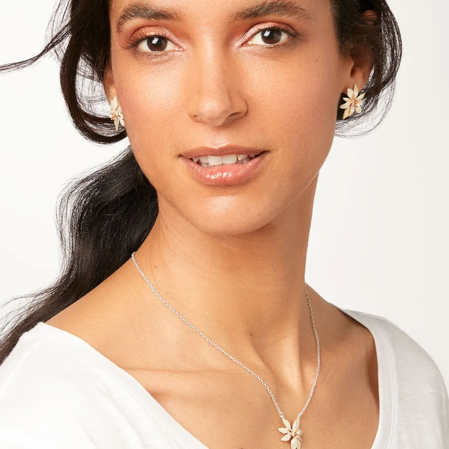The Met Store Magnolia Stud Earrings