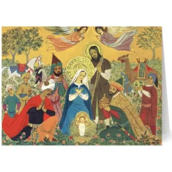 The Met Store Mars: Nativity Holiday Cards