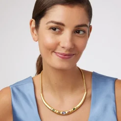 The Met Store Medieval Stone Collar Necklace
