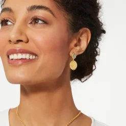 The Met Store Mediterranean Coin Drop Earrings