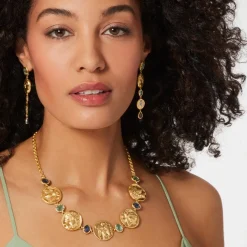 The Met Store Mediterranean Coin Statement Necklace