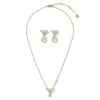 The Met Store Meiji Butterfly Pendant Necklace and Drop Earrings Set