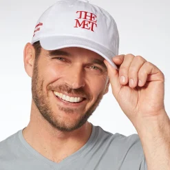 The Met Store Met Logo Adjustable Cap
