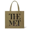 The Met Store Met Logo Canvas Tote