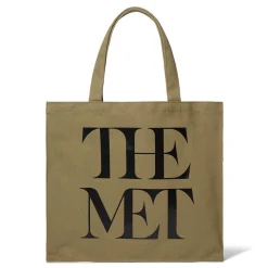 The Met Store Met Logo Canvas Tote