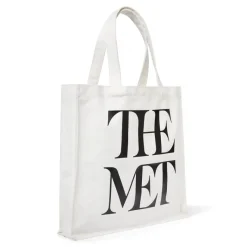 The Met Store Met Logo Canvas Tote