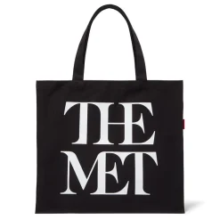 The Met Store Met Logo Canvas Tote