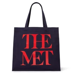 The Met Store Met Logo Canvas Tote
