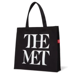 The Met Store Met Logo Canvas Tote