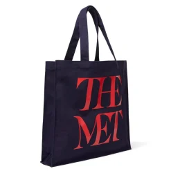 The Met Store Met Logo Canvas Tote