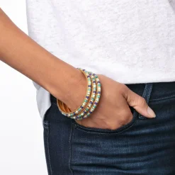 The Met Store Middle Kingdom Cylindrical Bead Bangles