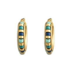 The Met Store Middle Kingdom Cylindrical Bead Earrings