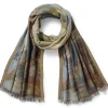 The Met Store Monet Bridge and Water Lilies Shawl