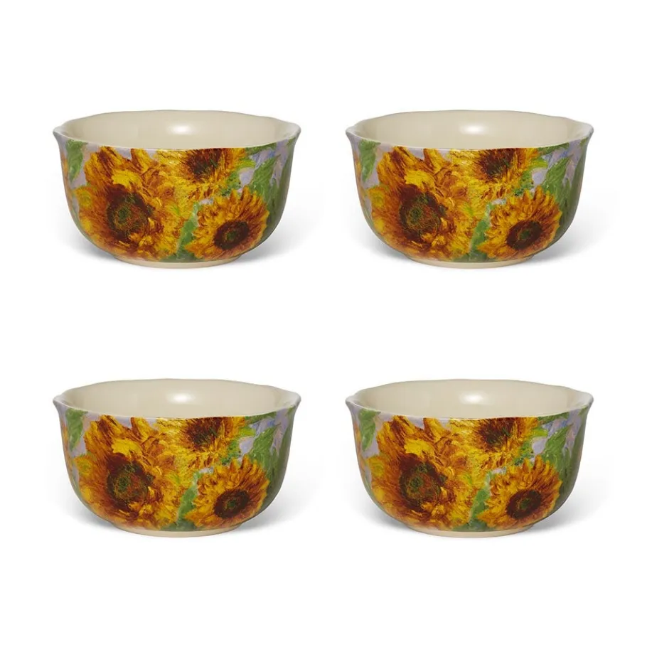 The Met Store Monet Sunflowers Bowl Set