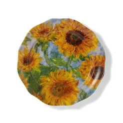 The Met Store Monet Sunflowers Side Plate Set